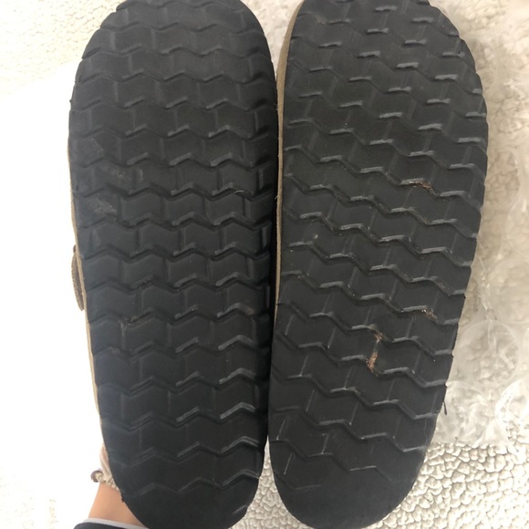 Sonoma Brown Slip On Comfort Clogs Round Toe - Picture 6 of 6